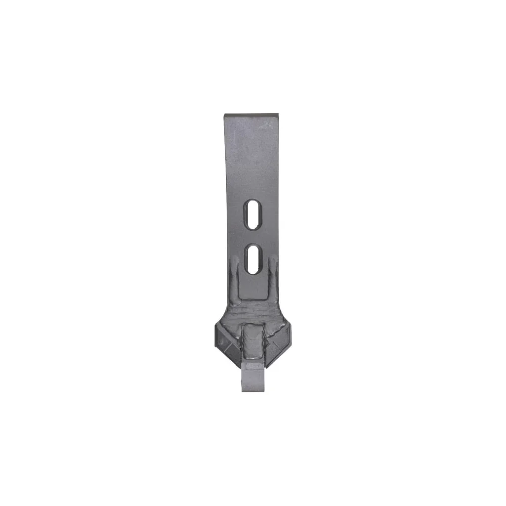 Brăzdar cultivator 350x101x14mm întărit curbat 2 orificii