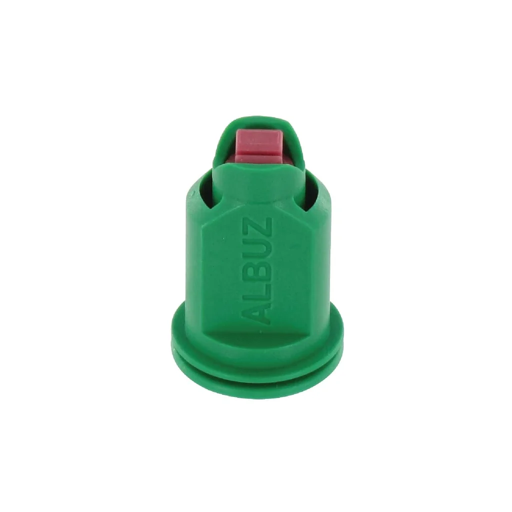 Duză dublă cu ventilator pentru injecție de aer CVI TWIN 110° 015 verde ceramic Albuz