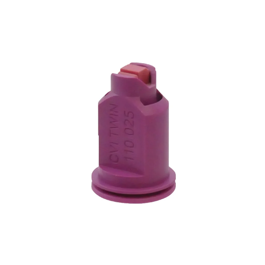 Duza dublă cu injecție de aer CVI TWIN 110° 025 ceramică violet Albuz