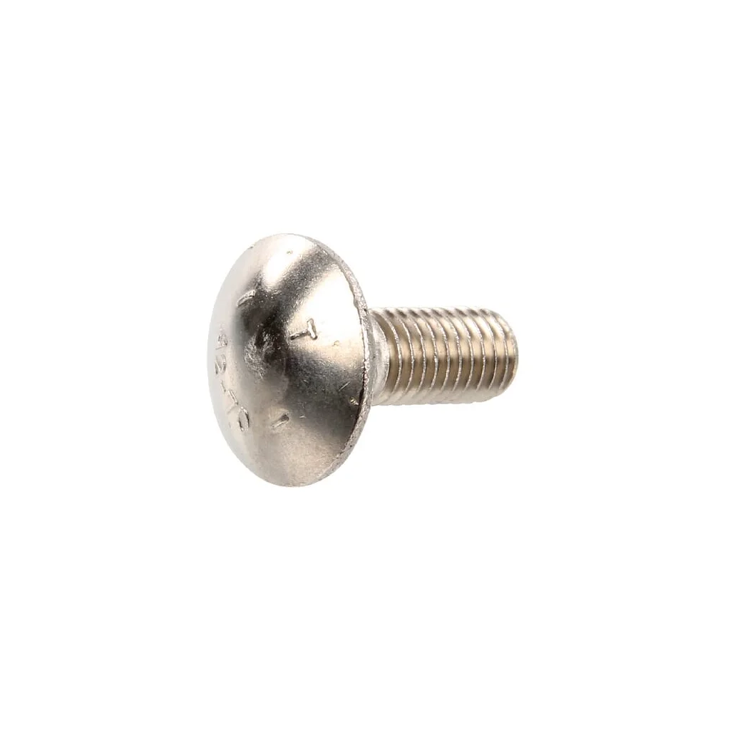Șurub cap bombat torbant gât pătrat DIN603 M8x20mm oțel inoxidabil