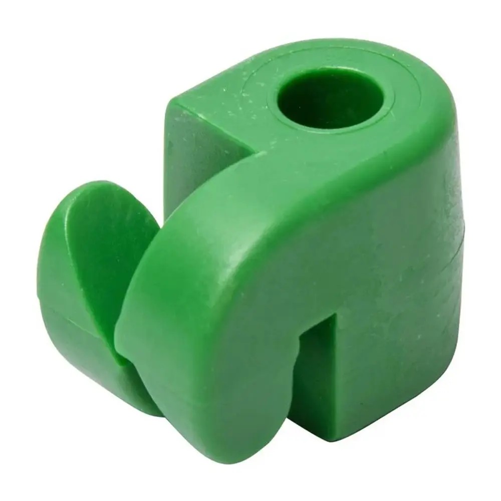 Izolatori gard electric, fixare cui sau holszurub 100 bucati, verde