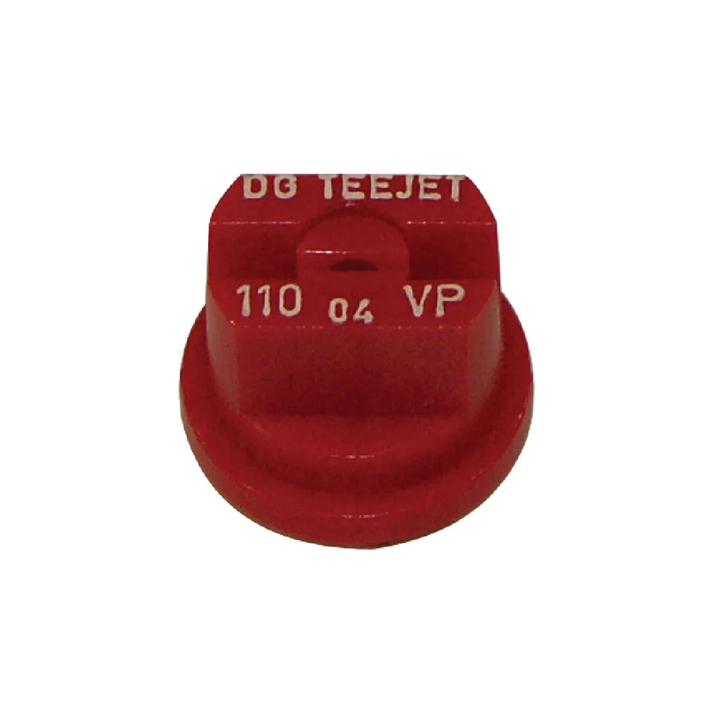 Duză ventilator plat DG 110° 04 roșie din plastic TeeJet