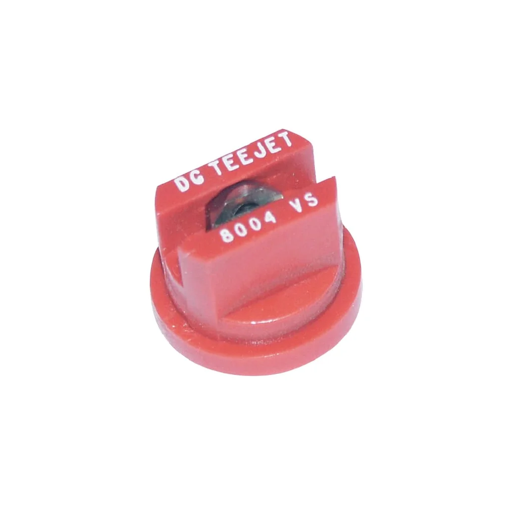Duză ventilator plat DG 80° 04 oțel inoxidabil roșu TeeJet