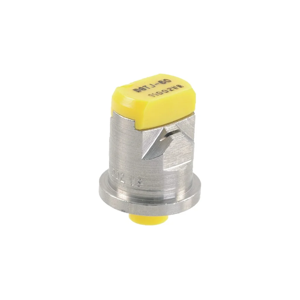 Duză ventilator dublu plat DGTJ 110° 02 TeeJet, galbenă, din oțel inoxidabil