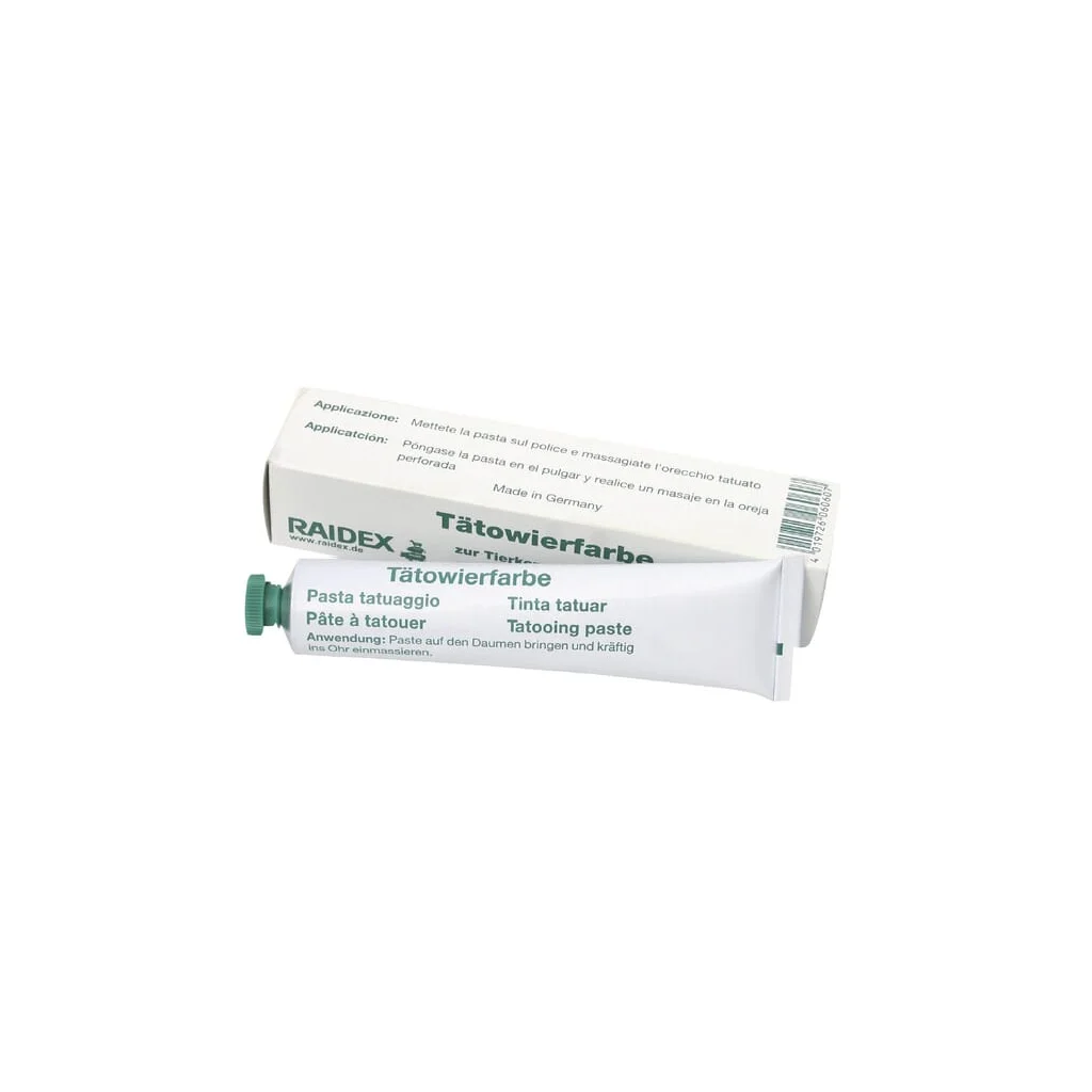 Tuş, pastă pentru dispozitivele de tatuare, verde 60 g
