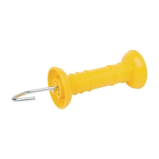 Maner izolator poarta gard electric, galben