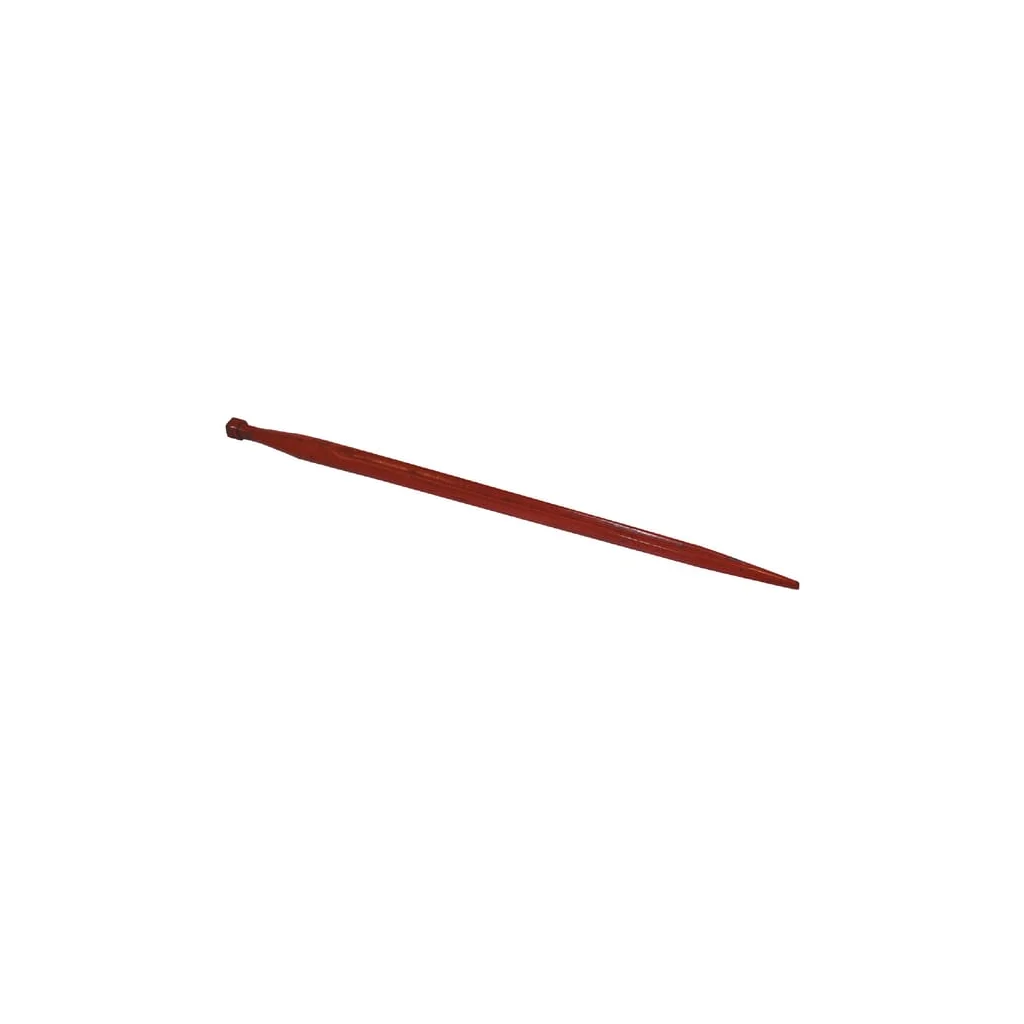 Dinte încărcător drept profil T dublu 36x810mm piuliță M22x1,5mm vârf ascuțit roșu SHW