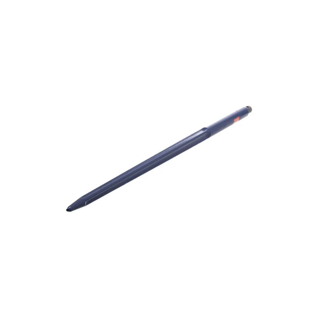Din te de încărcător, drepte, secțiune stea 35x860mm, vârf ascuțit cu diametrul bolțului रोल 11,5, negru