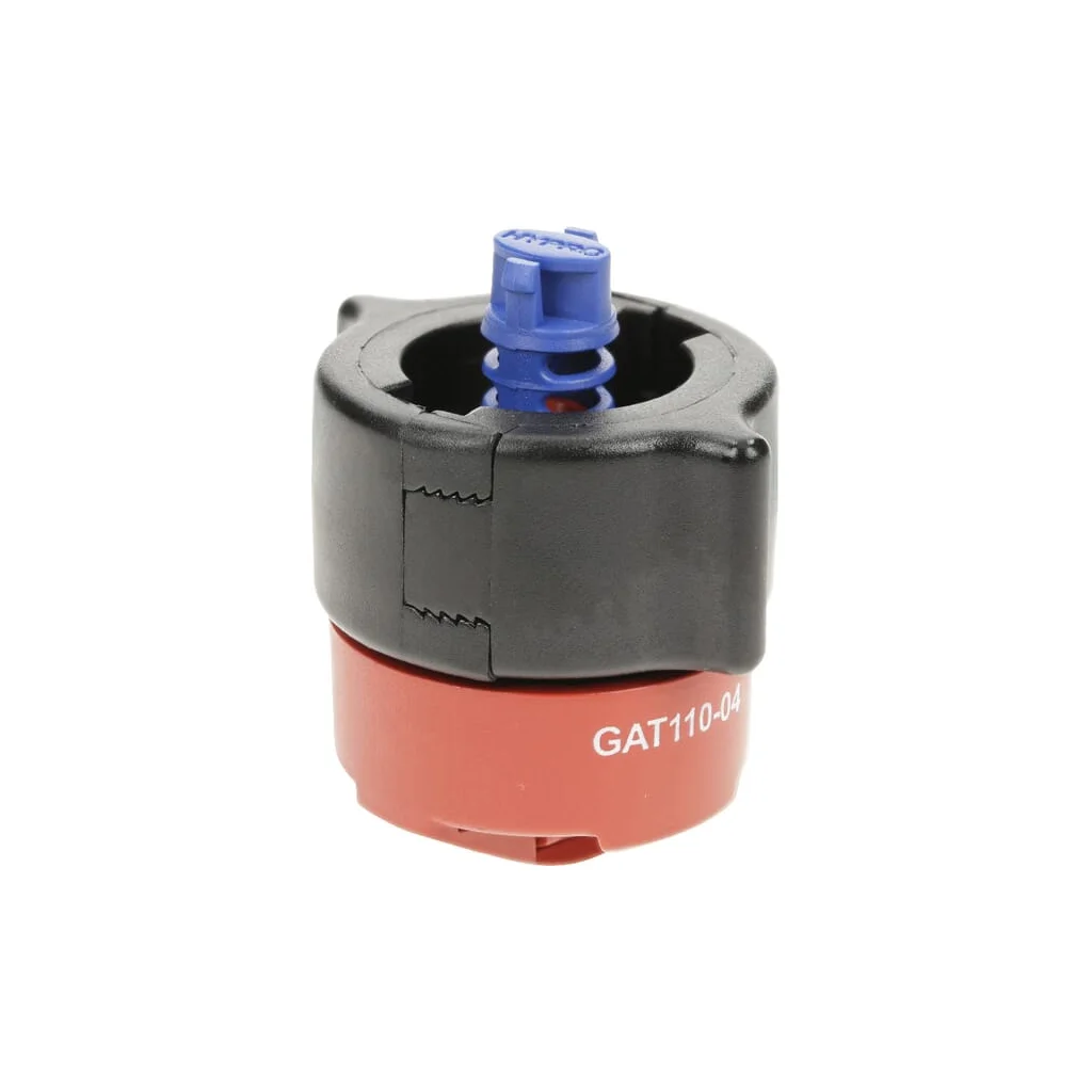 Duză ventilator dublu plat Guardian AIR Twin 110° 04 plastic roșu Hypro