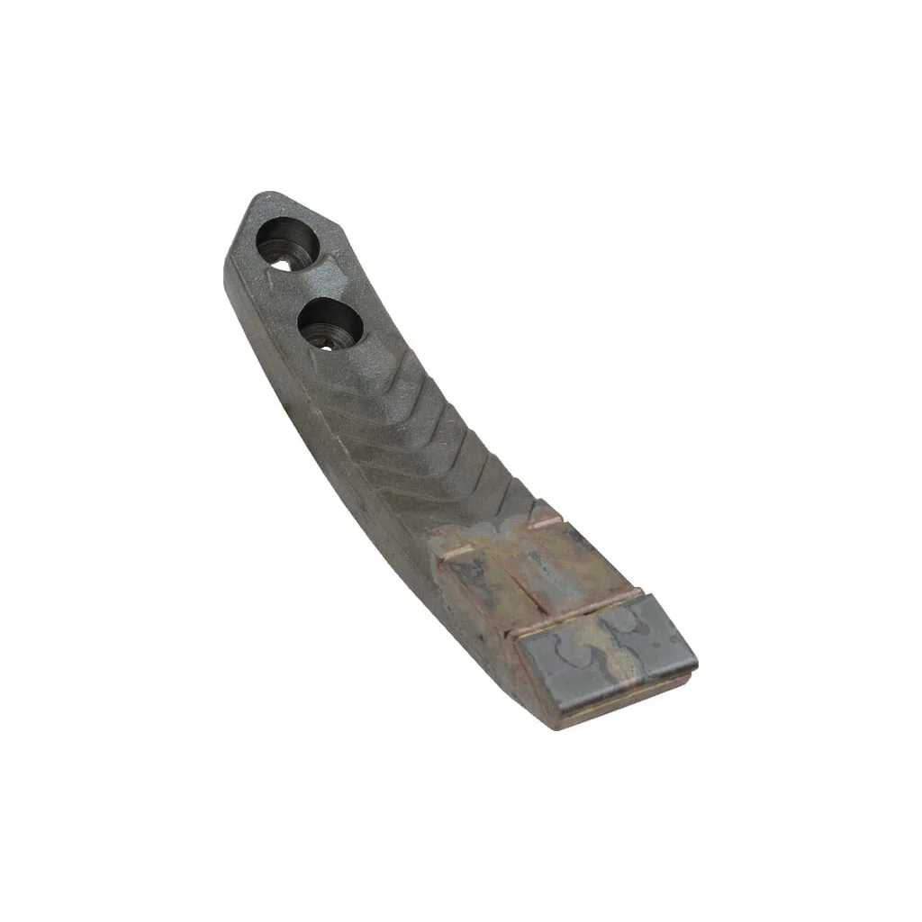 Brăzdar cultivator 300x50mm întărit curbat 2 orificii potrivit pentru Kuhn