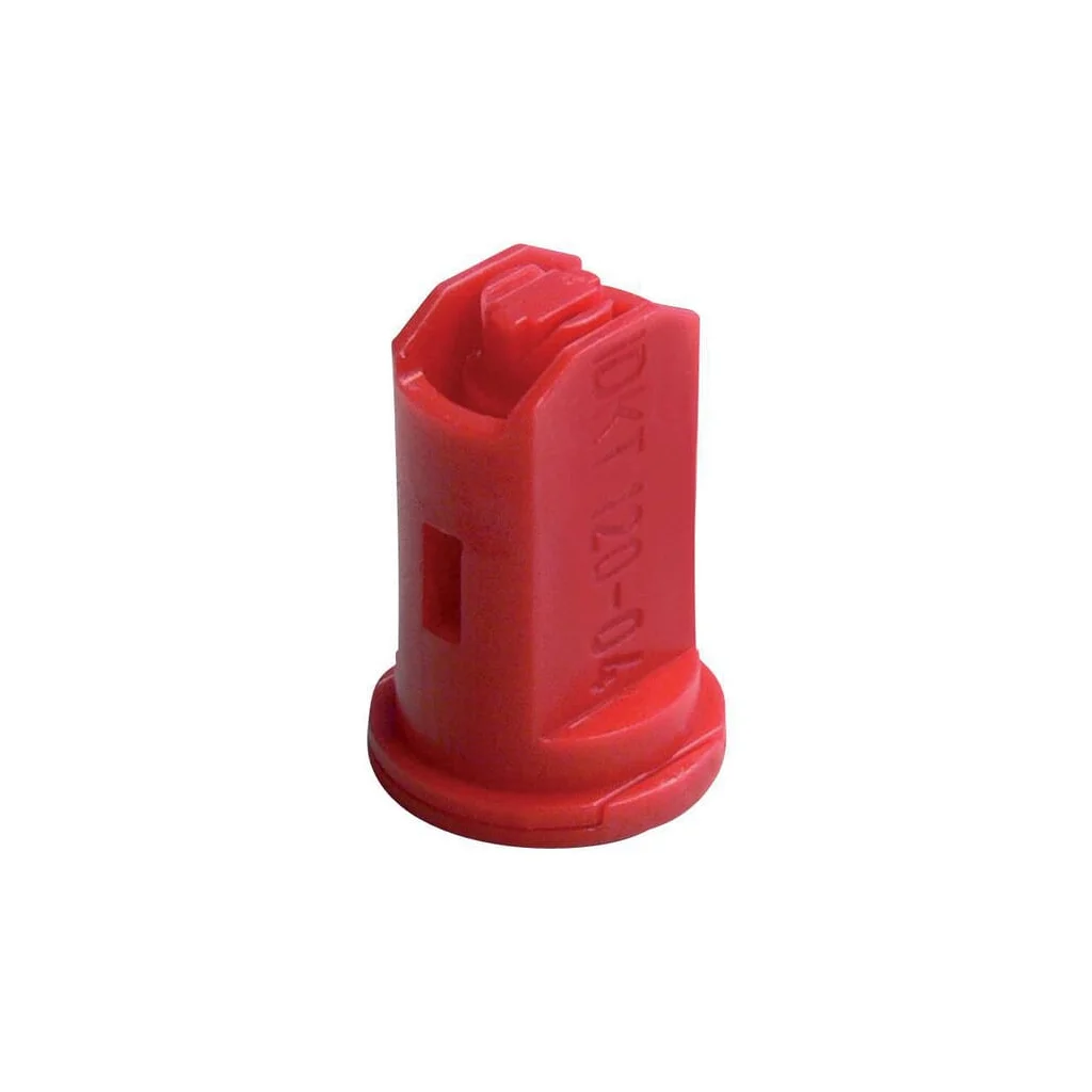 Duză cu ventilator dublu pentru injecție de aer IDKT 120° 04 plastic roșu Lechler