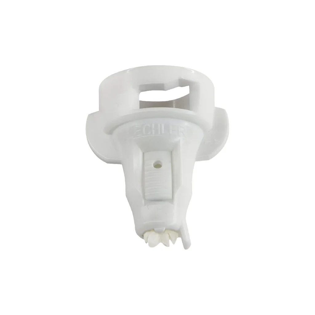 Duză ventilator dublu plat IDTA 120° 08 Lechler, albă, din material ceramic