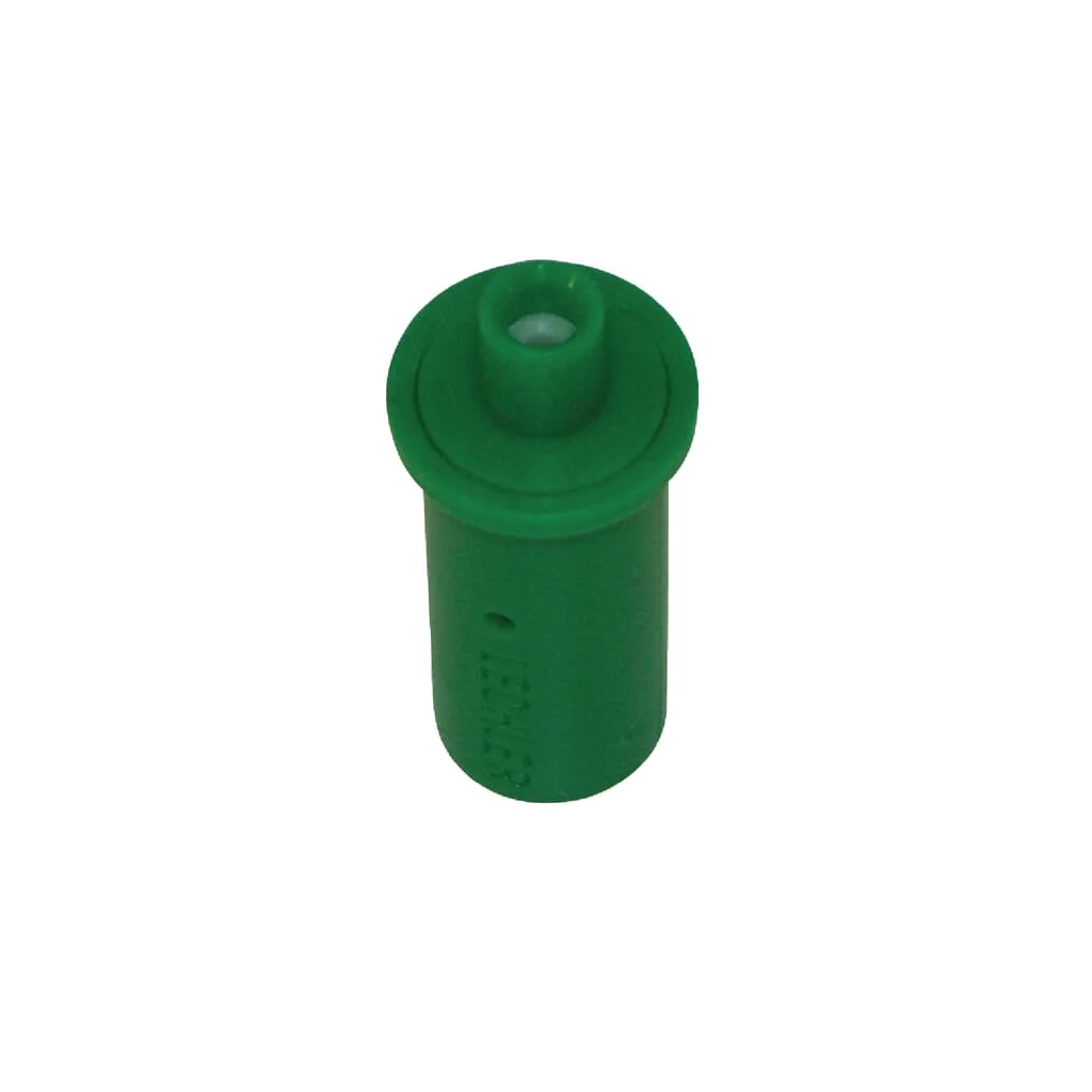 Duză conică goală injecție aer ITR 80° 015 verde din ceramic Lechler