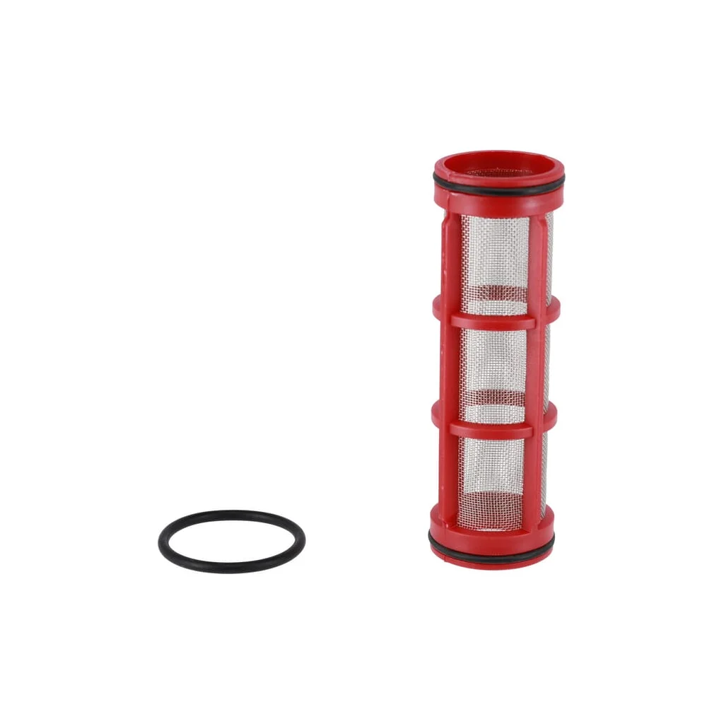 Inserție filtru 32 ochiuri plasă roșu cu O-ringuri