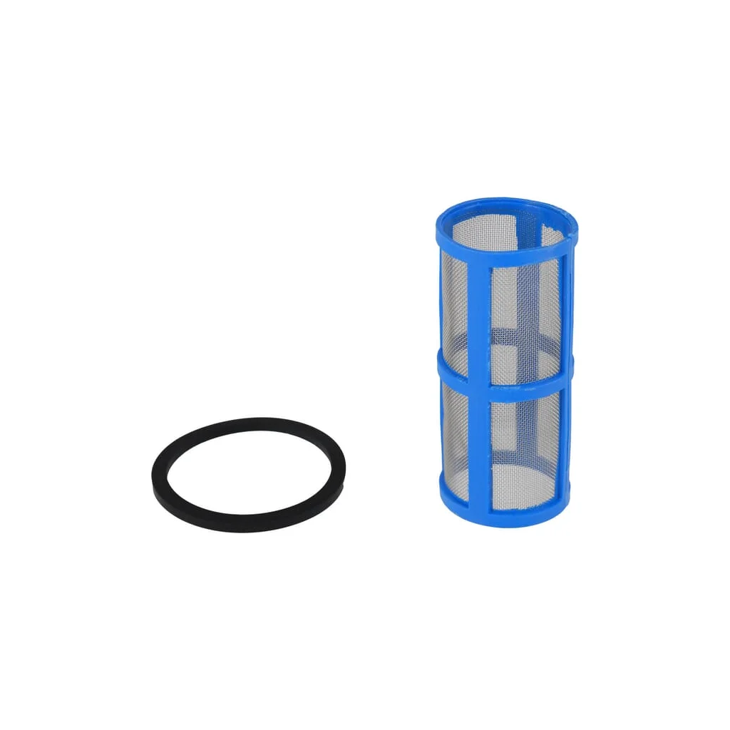 Inserție filtru 50 ochiuri albastru cu O-ringuri