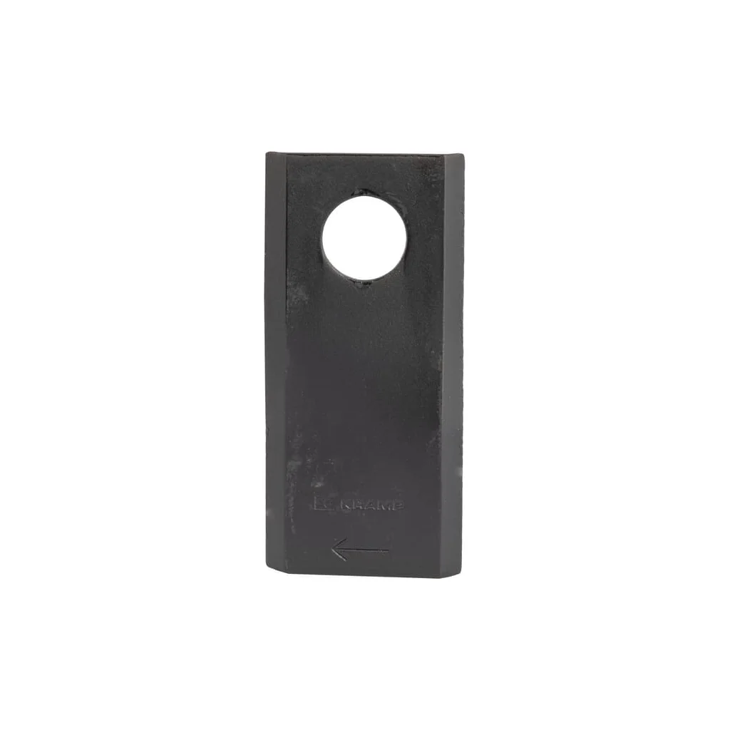 Lamă cositoare dreapta 105x48x4,3mm orificiu 20mm pachet 25 buc. potrivită pentru Kuhn