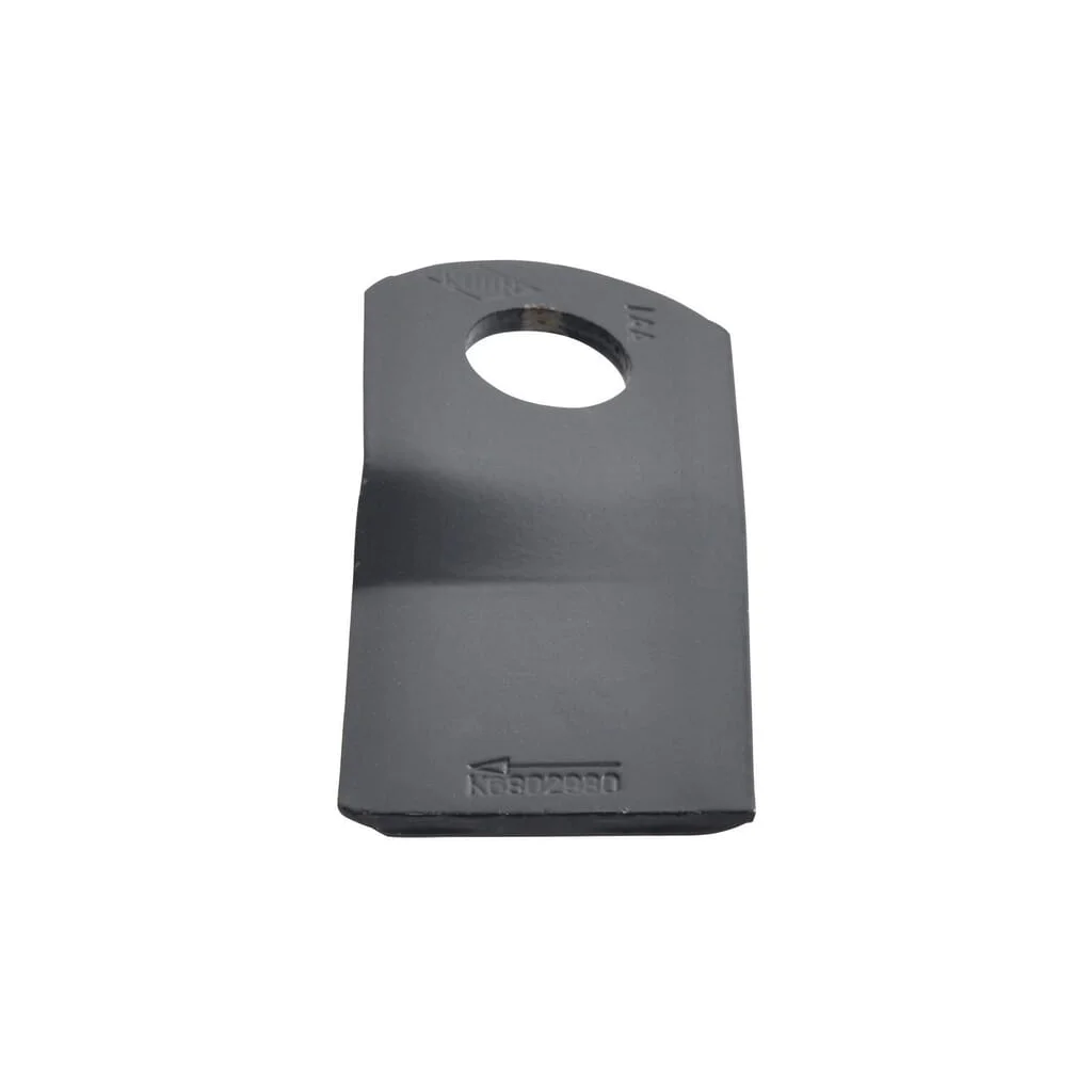 Lamă cositoare dreapta 105x47x4mm orificiu 20,5mm pachet 25 buc. potrivită pentru Kuhn