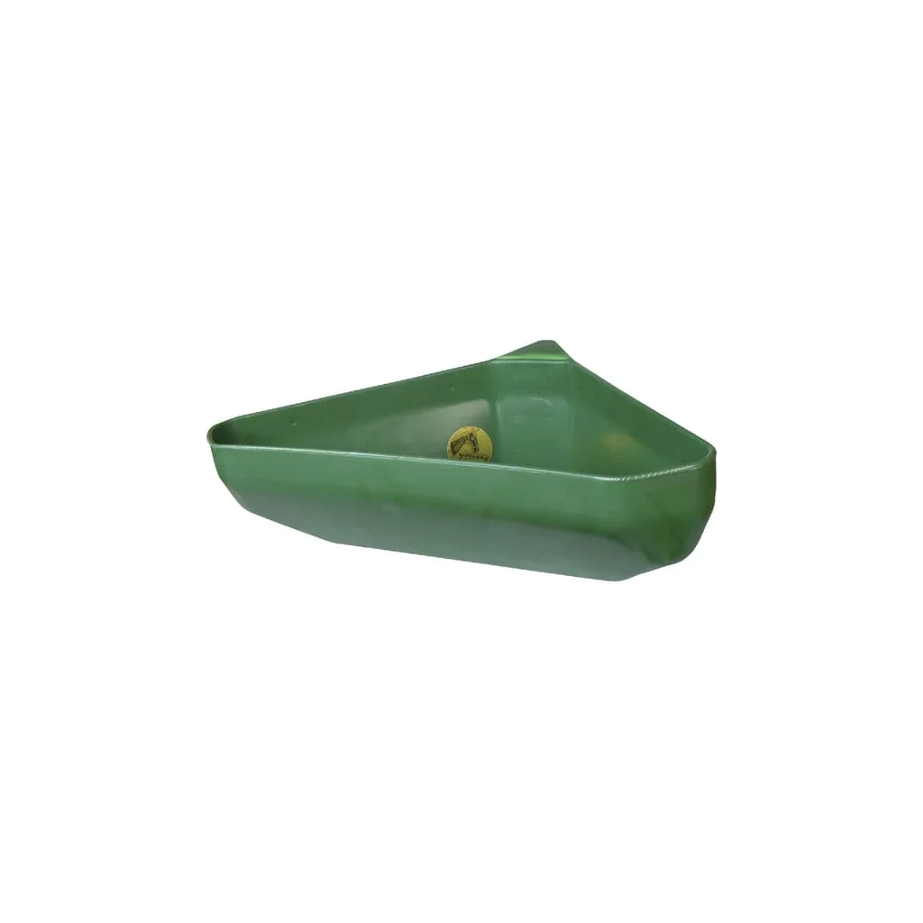 Recipient pentru hrănire de colţ, verde, 16 l
