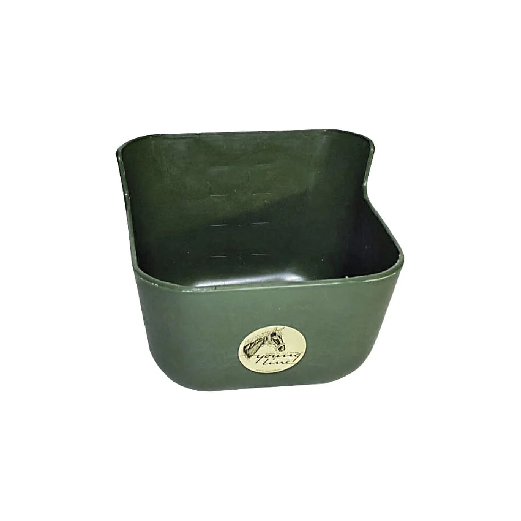 Recipient pentru hrănire mânji, verde, 7 l