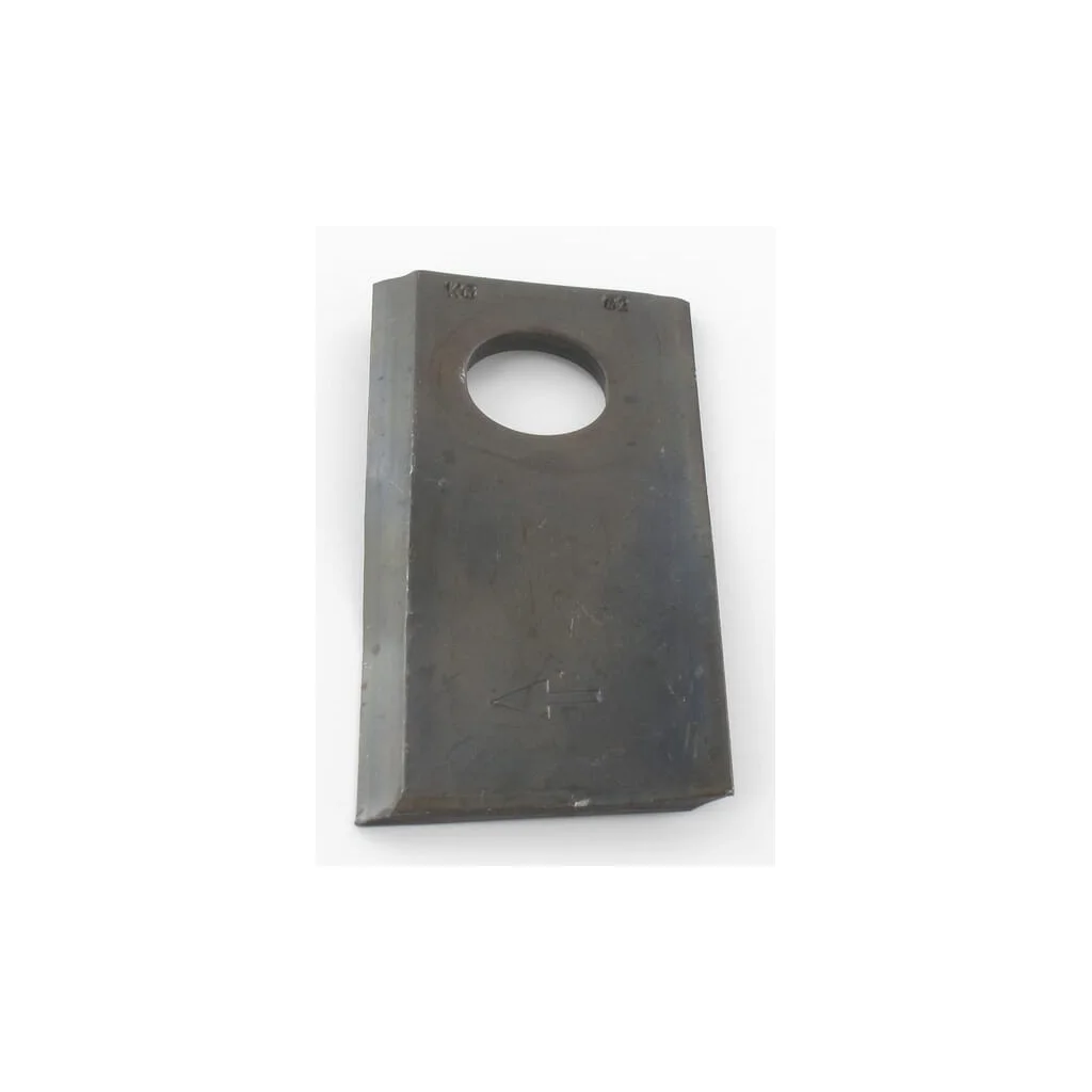 Lamă cositoare dreapta 105x48x4mm ovală 23.0x20.5mm potrivită pentru Taarup pachet de 25