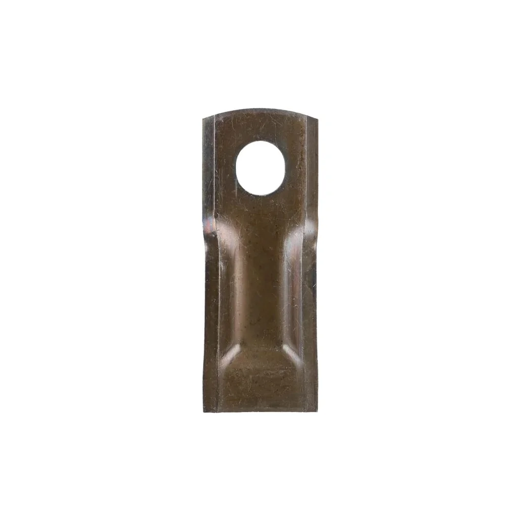 Lamă cositoare stânga/dreapta 132x50x4mm orificiu 23x20,5mm oval pachet 25 buc. potrivită pentru Taarup