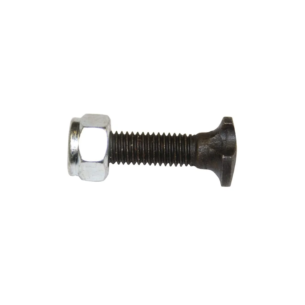 Șurub cap T cu piuliță M10x45mm