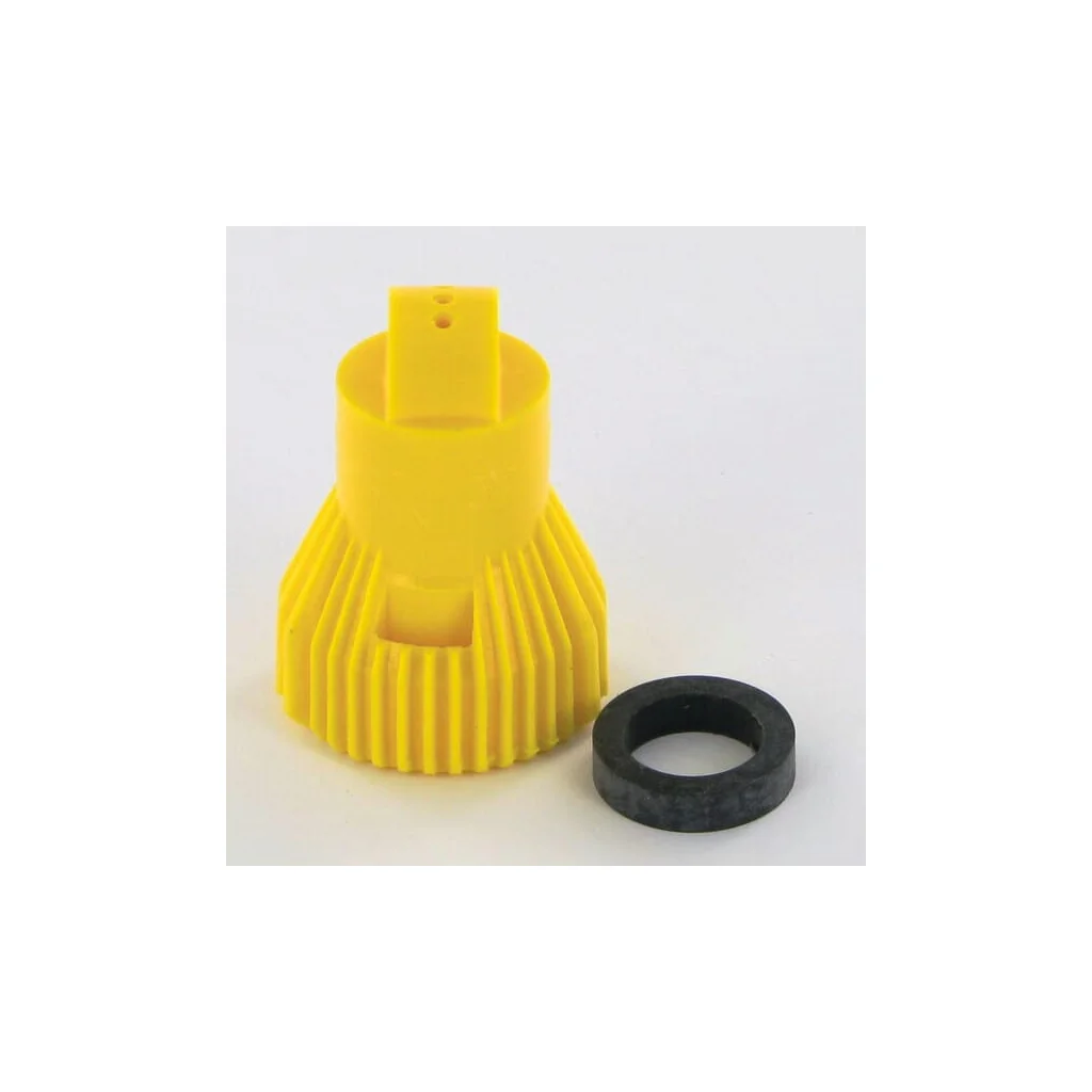 Fertiliser nozzle KW 02 yellow plastic Nozal