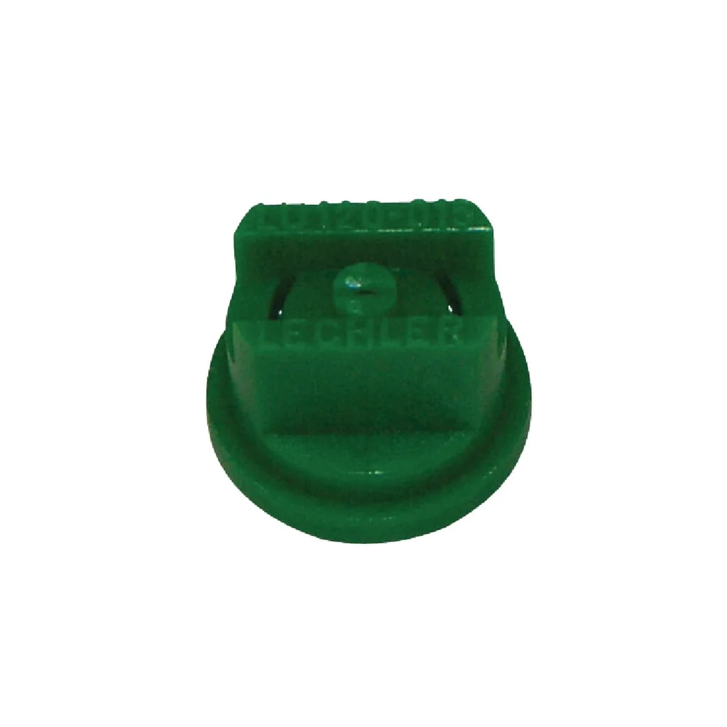 Duză cu jeturi aplatizate LU 120° verde plastic