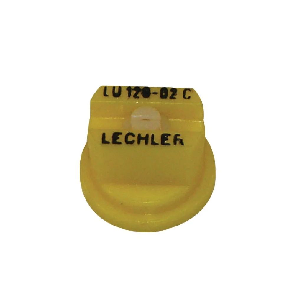 Duză ventilator plat LU 120° 02 galbenă din material ceramic Lechler