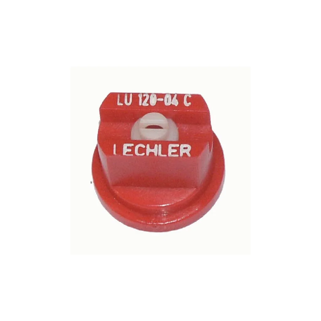 Duză ventilator plat LU 120° 04 roșie din material ceramic Lechler