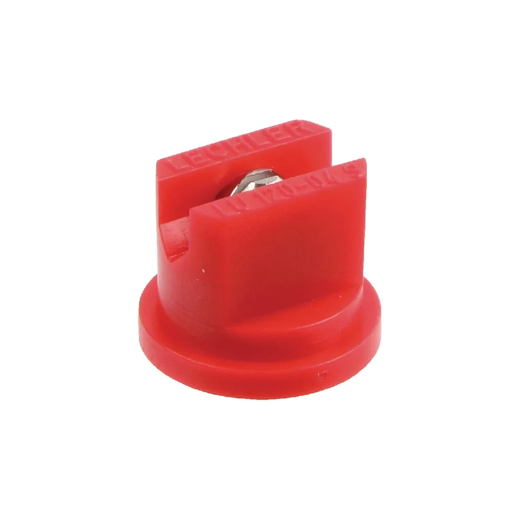 Duză ventilator plat LU 120° 04 roșie din oțel inoxidabil Lechler