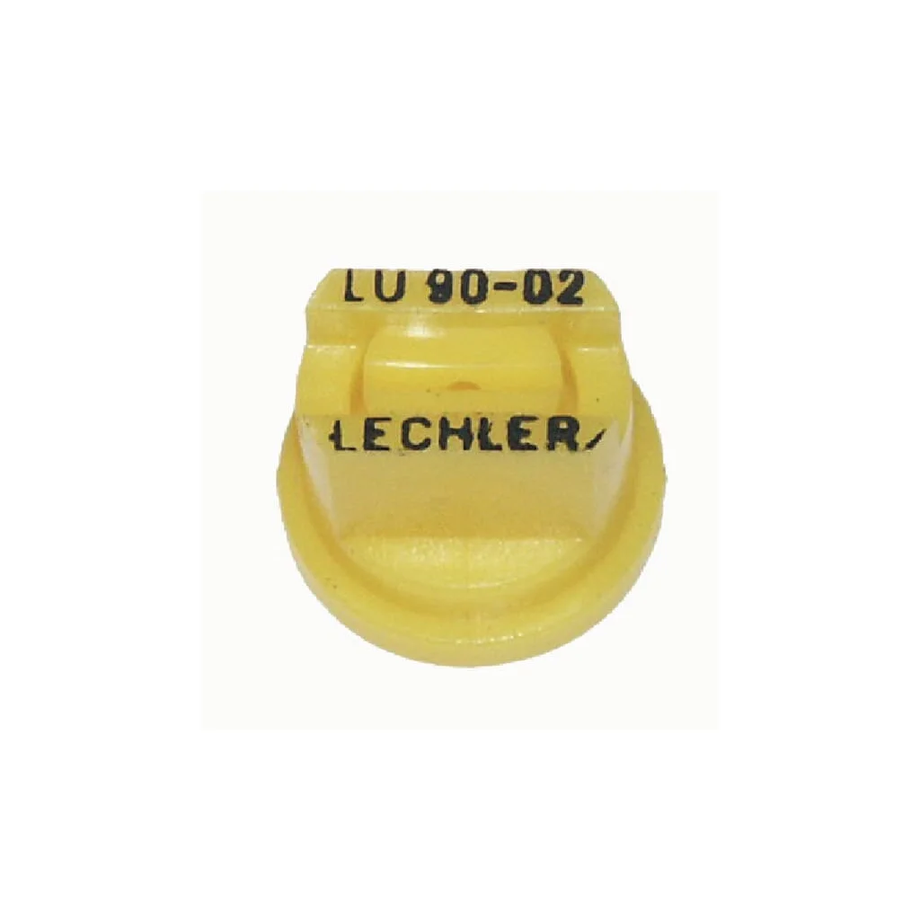 Duză ventilator plat LU 90° 02 galbenă din plastic Lechler
