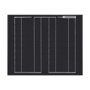 Panou fotovoltaic 20W Celline Full Black 345 x 360 x 25 – fotografia 1