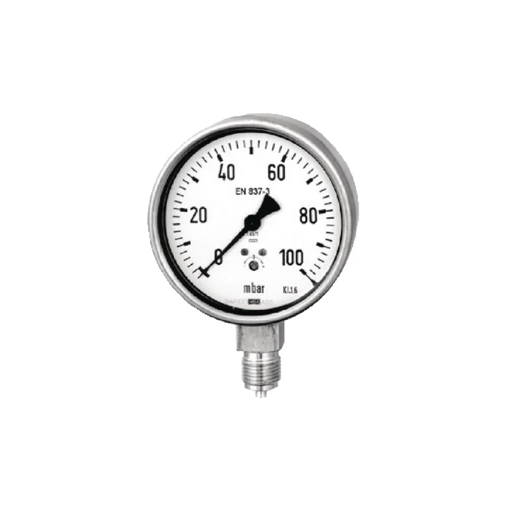 Manometru pentru gaz D100 0-100mb