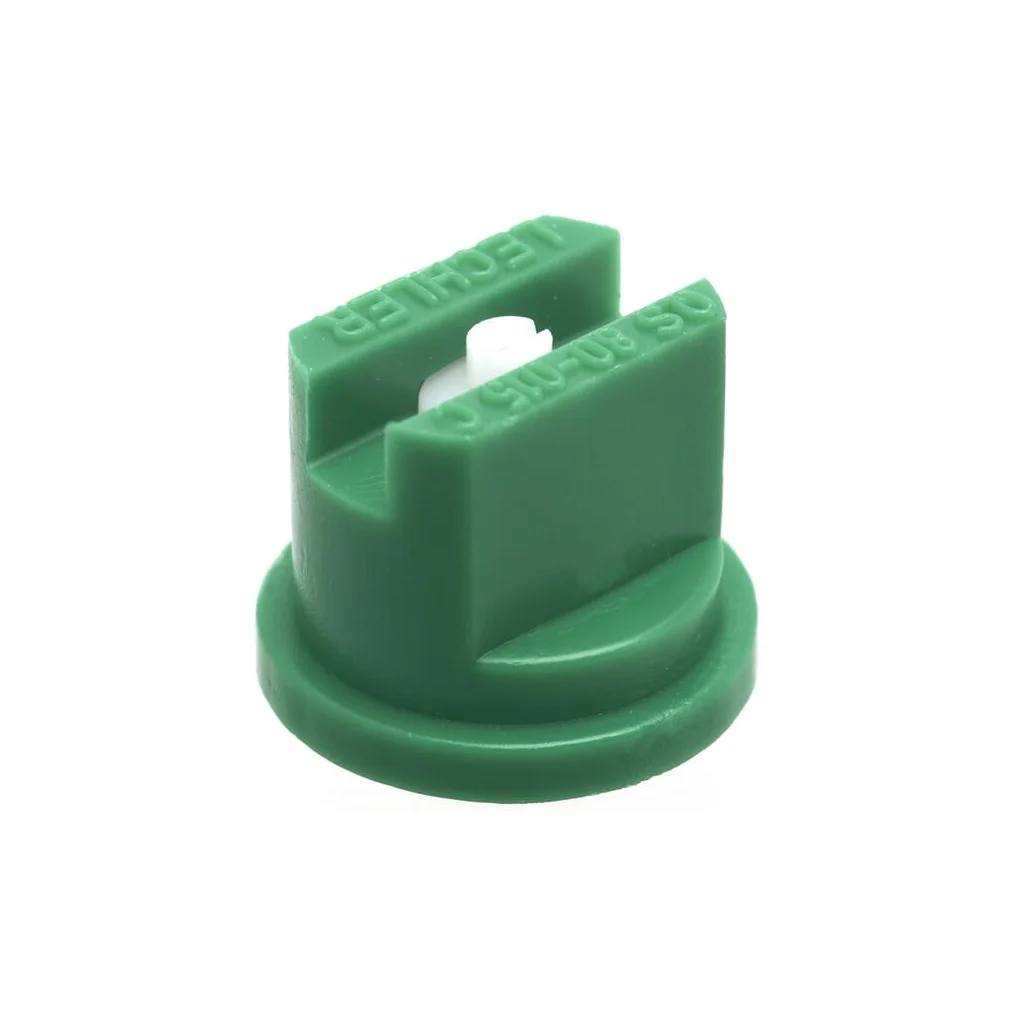 Duză ventilator plat QS 80° 015 verde din material ceramic Lechler