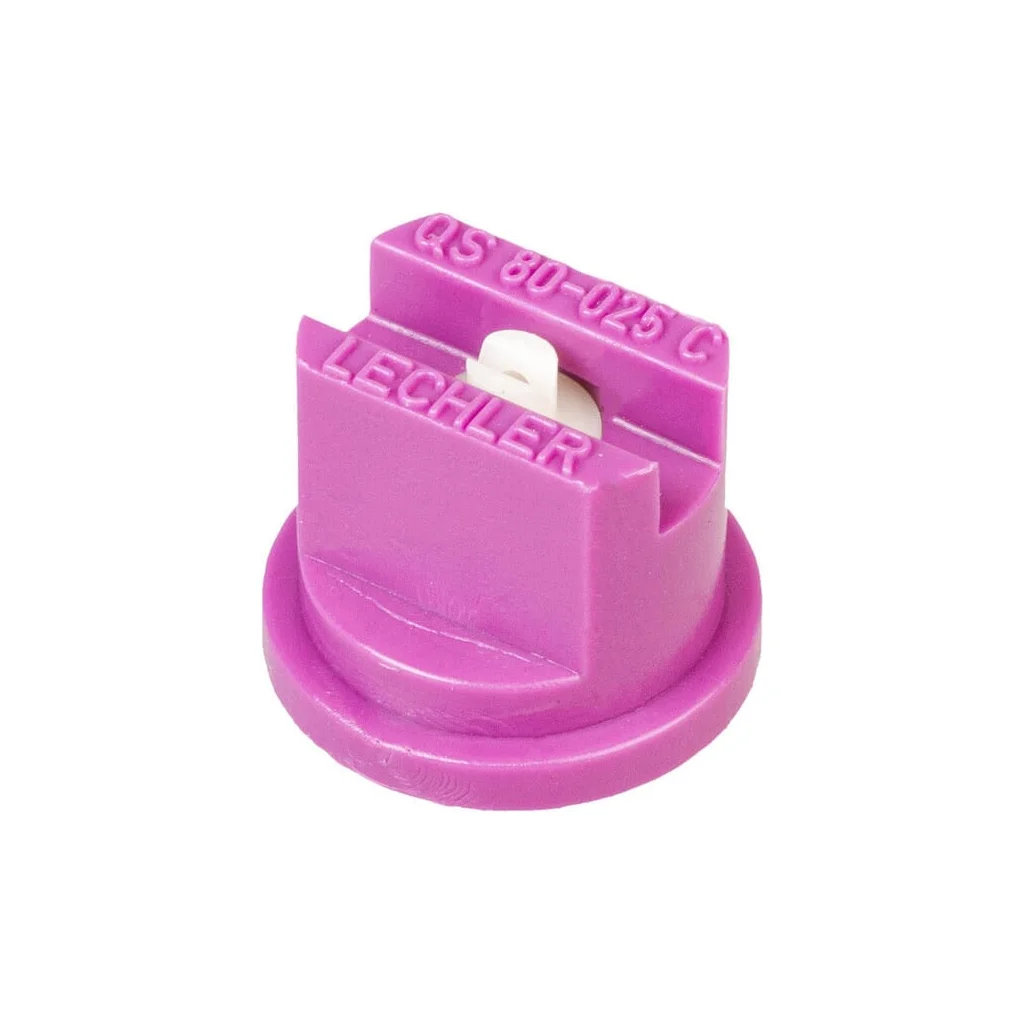 Duză ventilator plat QS 80° 025 mov din material ceramic Lechler