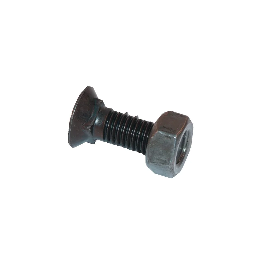 Șurub gât pătrat cu piuliță M12x1,5x35mm grupa 12.9