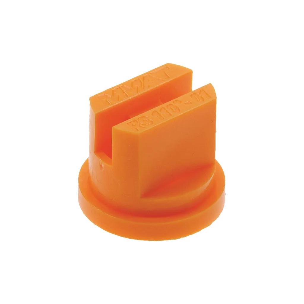 Duză ventilator plat RS 110° 01 portocalie din plastic MMAT