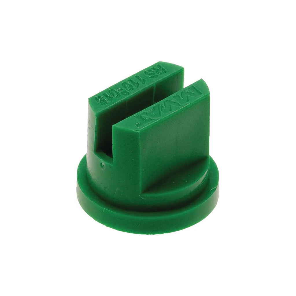 Duză ventilator plat RS 110° 015 verde din plastic MMAT