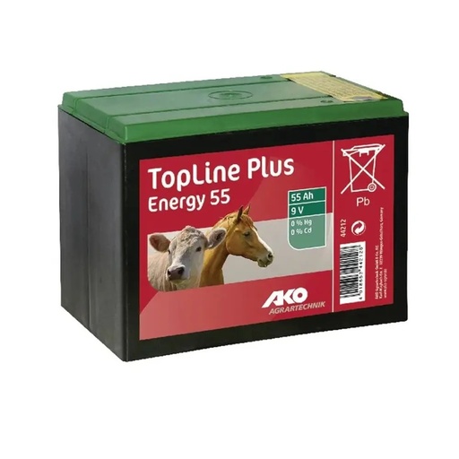 Baterie gard electric 9V / 55Ah - TopLine Plus