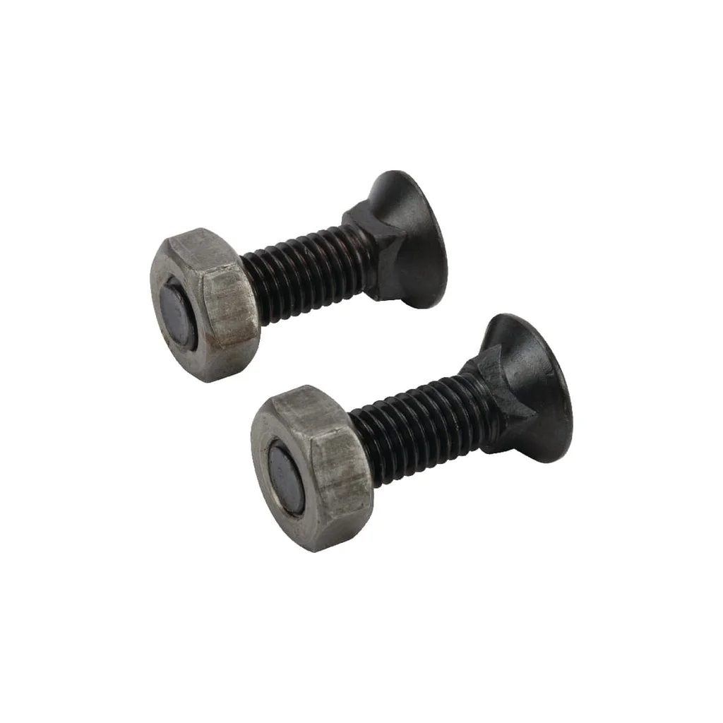 Set șuruburi plug cu gât pătrat și piuliță M10x35mm VK 2 buc.