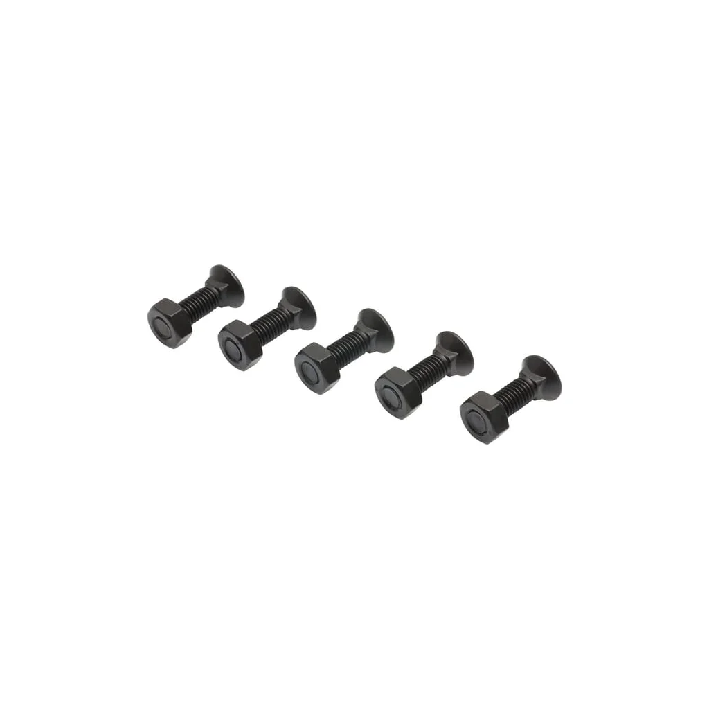 Set șuruburi plug cu gât pătrat și piuliță M10x35mm VK 5 buc.