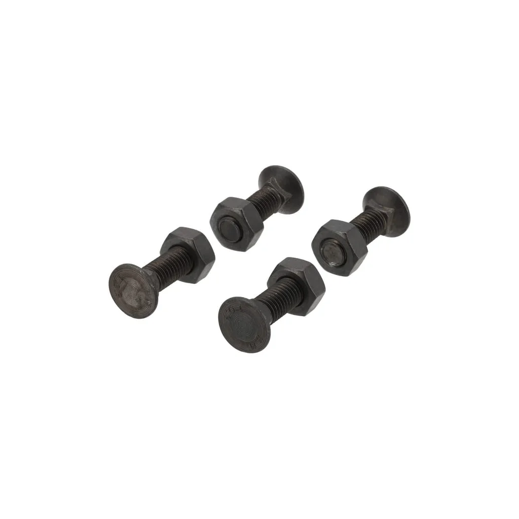 Set șuruburi plug cu gât pătrat și piuliță M10x35mm VK 4 buc.