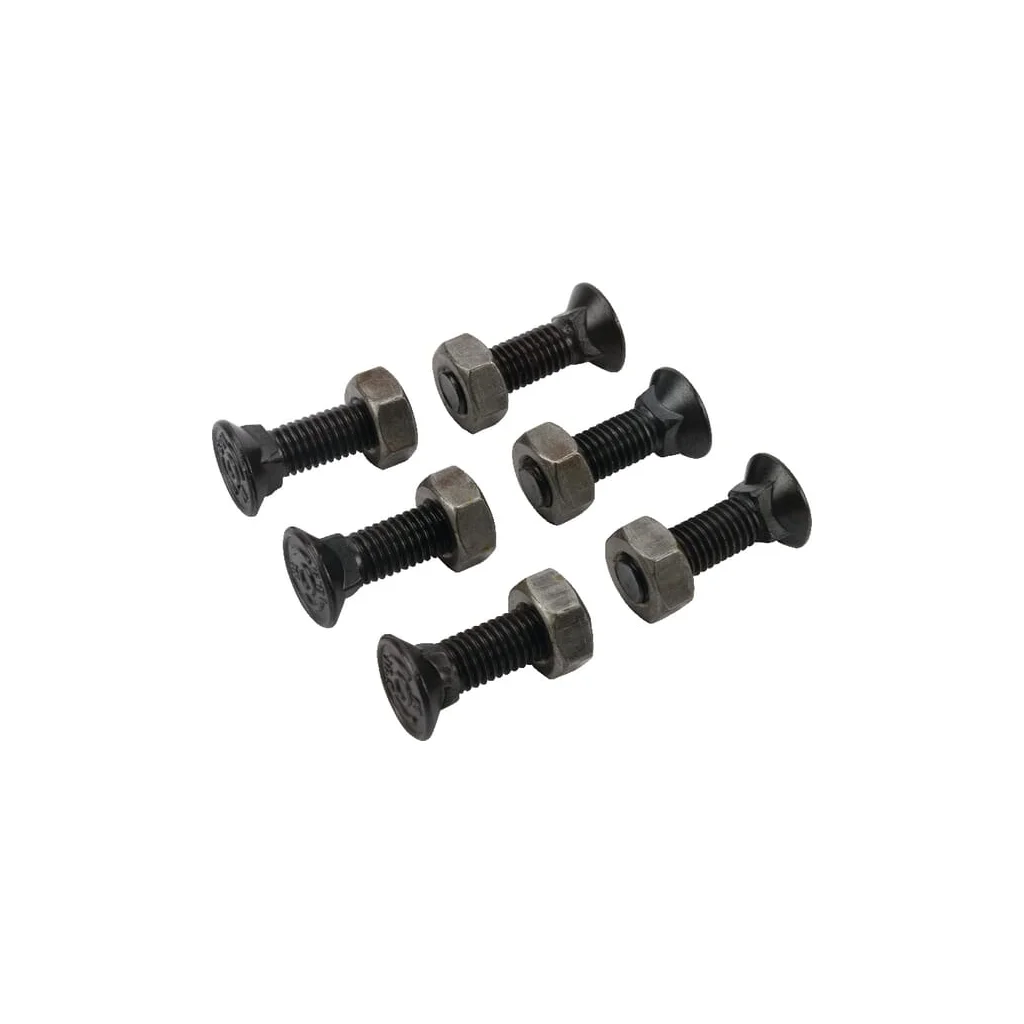 Set șuruburi plug cu gât pătrat și piuliță M10x35mm VK 6 buc.