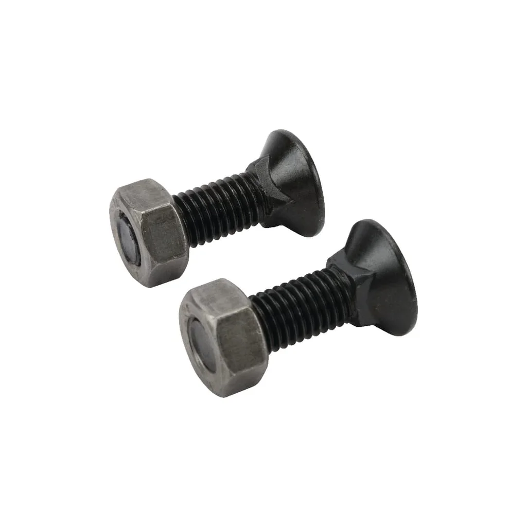 Set șuruburi plug cu gât pătrat și piuliță M12x40mm VK 2 buc.
