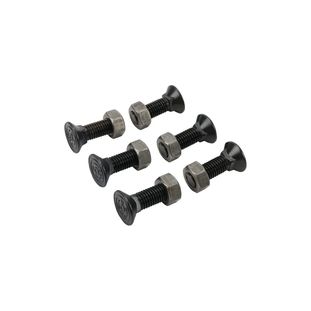 Set șuruburi plug cu gât pătrat și piuliță M12x40mm VK 6 buc.