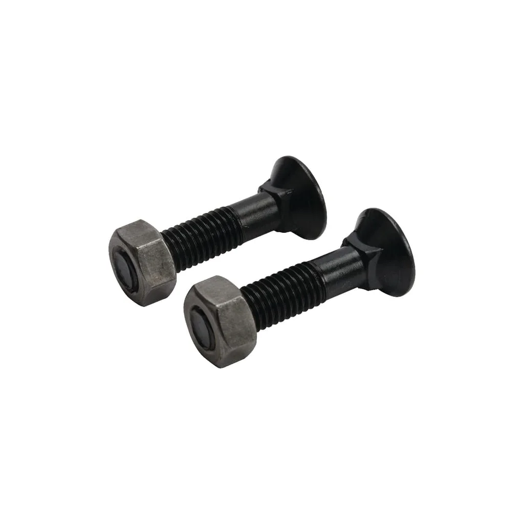 Set șuruburi plug cu gât pătrat și piuliță M12x55mm VK 2 buc.