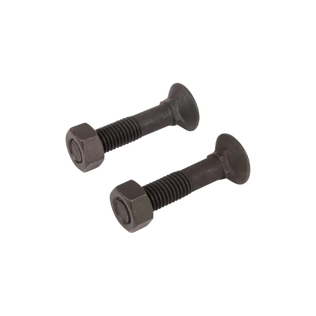 Set șuruburi plug cu gât pătrat și piuliță M12x60mm VK 2 buc.