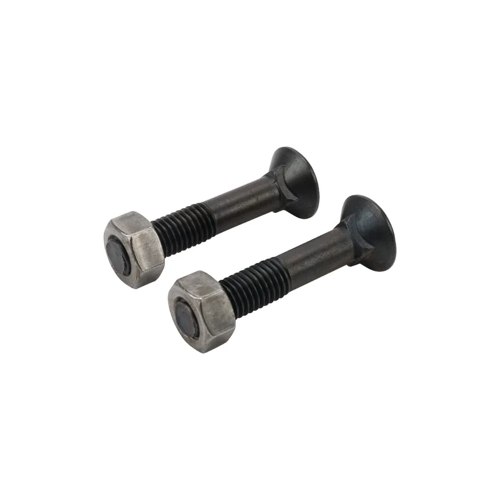 Set șuruburi plug cu gât pătrat și piuliță M12x65mm VK 2 buc.