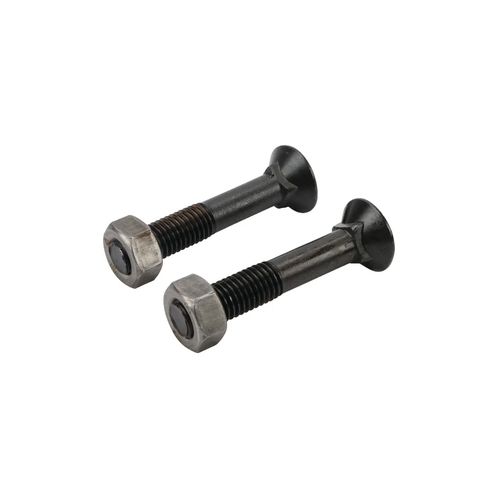 Set șuruburi plug cu gât pătrat și piuliță M12x70mm VK 2 buc.